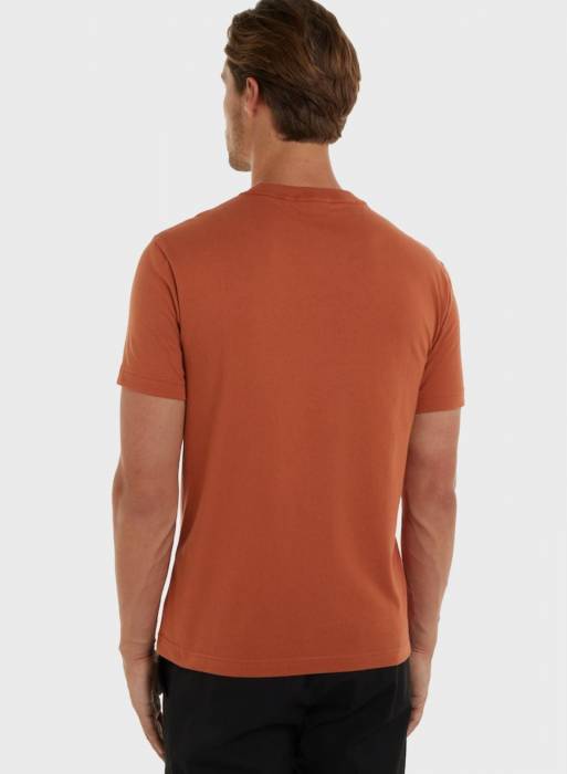 تیشرت مردانه کلوین کلاین نارنجی مدل 3680
