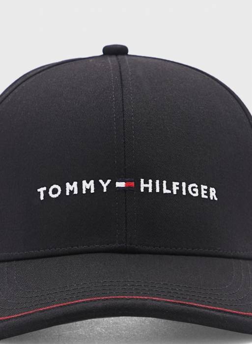 کلاه اسپرت مردانه تامی هیلفیگر مشکی مدل 4202