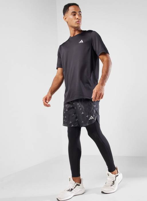 لگ شلوار ورزشی مردانه آدیداس مشکی مدل 4327