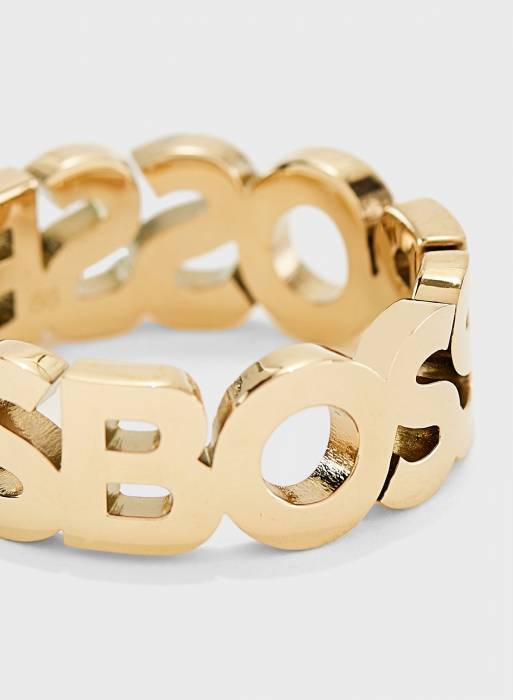دستبند مردانه باس طلایی مدل 5125