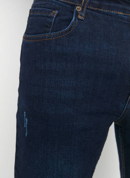 شلوار جین مردانه ترندیول آبی مدل 6027