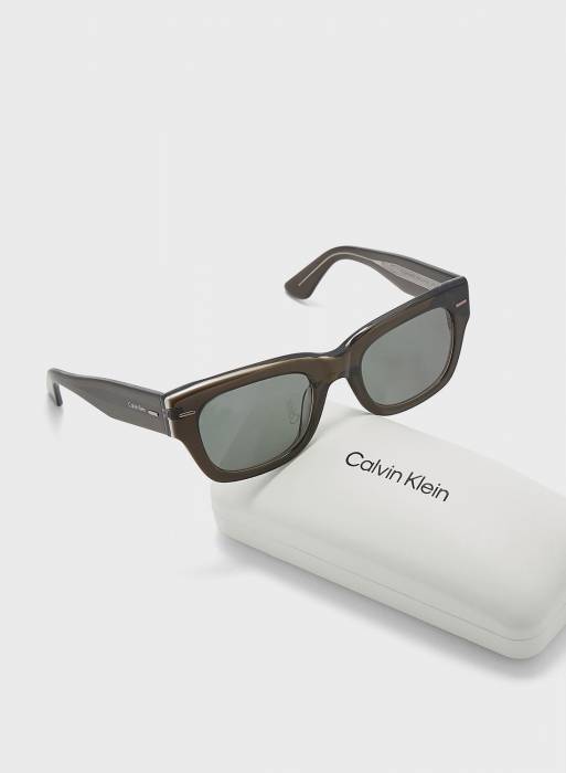 عینک آفتابی مردانه کلوین کلاین طوسی خاکستری مدل 6426