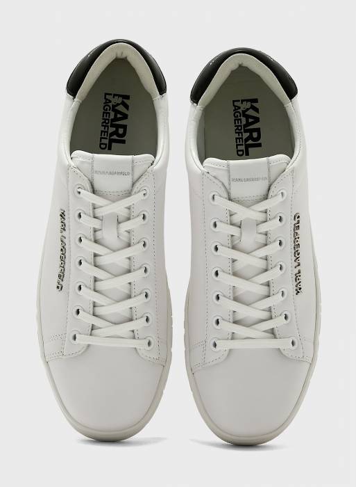 کفش اسپرت مردانه سفید برند karl lagerfeld مدل 8040