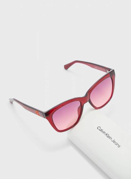 عینک آفتابی زنانه جین کلوین کلاین قرمز مدل 8303