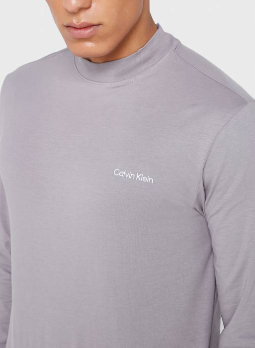 تیشرت مردانه کلوین کلاین طوسی خاکستری مدل 8991
