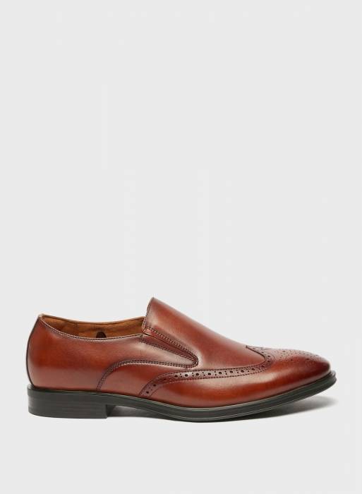 کفش راحت رسمی مردانه قهوه ای برند le confort مدل 9016