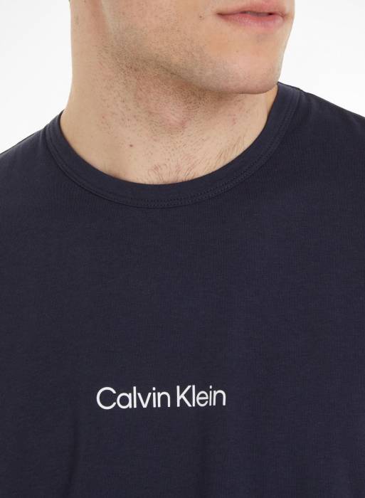 تیشرت مردانه کلوین کلاین سرمه ای مدل 9108