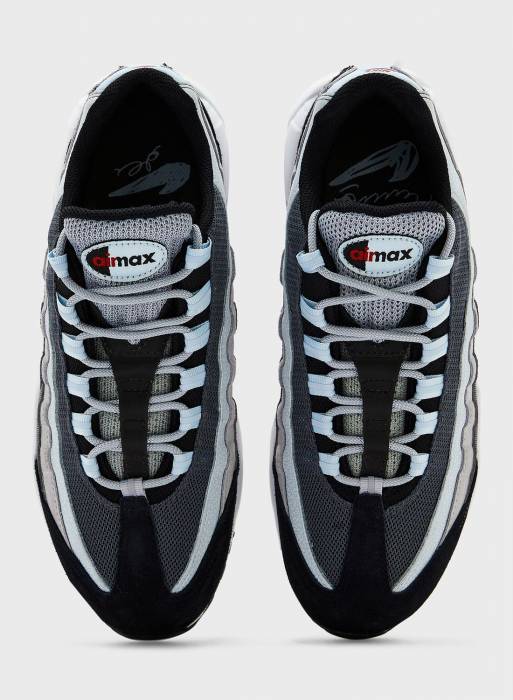کفش ورزشی مردانه نایک ایرمکس طوسی خاکستری مدل 9289