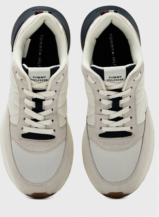 کفش اسپرت مردانه تامی هیلفیگر سفید مدل 9518