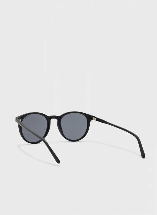 عینک آفتابی مردانه پولو رف لارن سفید آبی مدل 9695