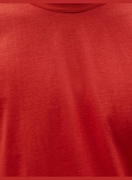 تیشرت آستین کوتاه اسلیم فیت مردانه کوتون قرمز مدل 9846