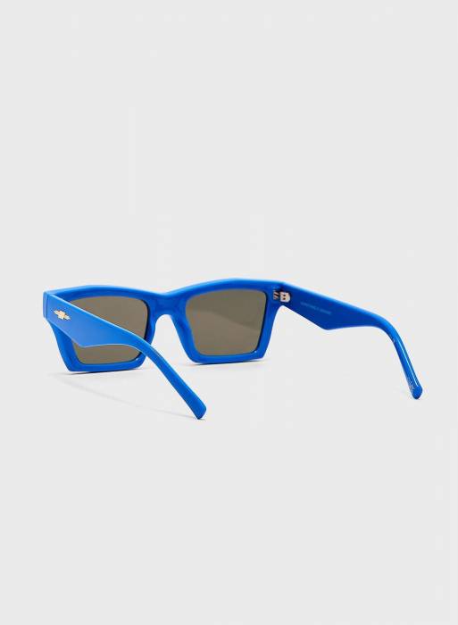عینک آفتابی زنانه آبی برند le specs