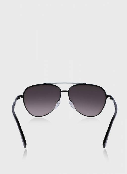 عینک آفتابی مردانه مشکی برند karl lagerfeld مدل 0305