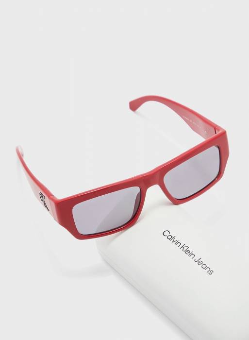عینک آفتابی زنانه جین کلوین کلاین قرمز مدل 0312