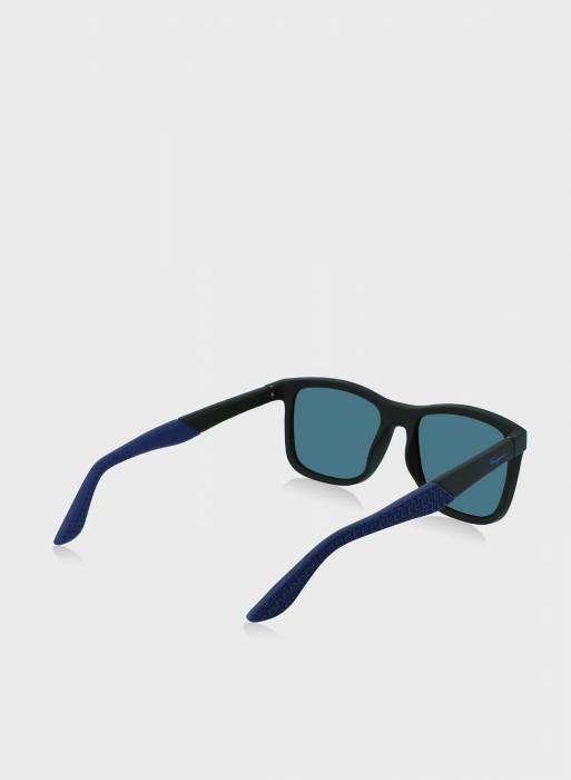 عینک آفتابی مردانه آبی مشکی برند ferragamo