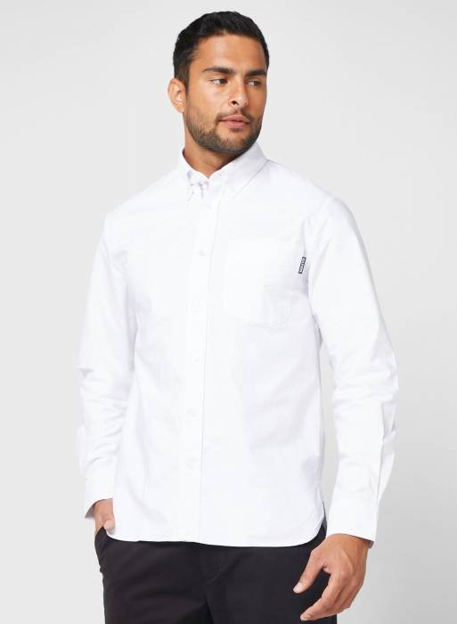 پیراهن مردانه تامی هیلفیگر سفید مدل 0558