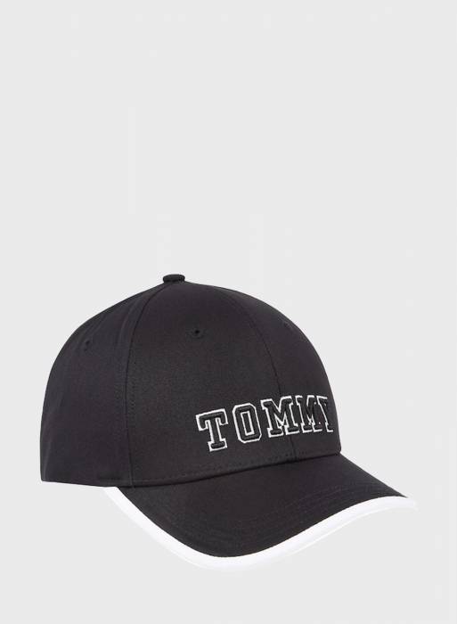 کلاه اسپرت مردانه تامی هیلفیگر مشکی مدل 0574