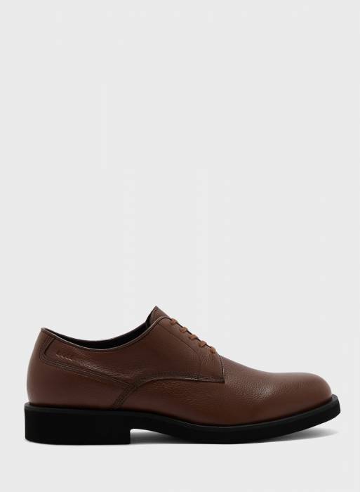 کفش رسمی مردانه باس قهوه ای مدل 0620