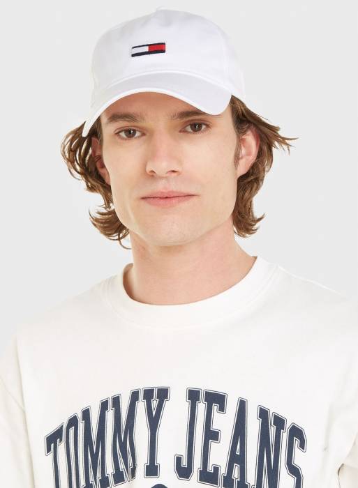 کلاه اسپرت مردانه تامی هیلفیگر سفید مدل 0670