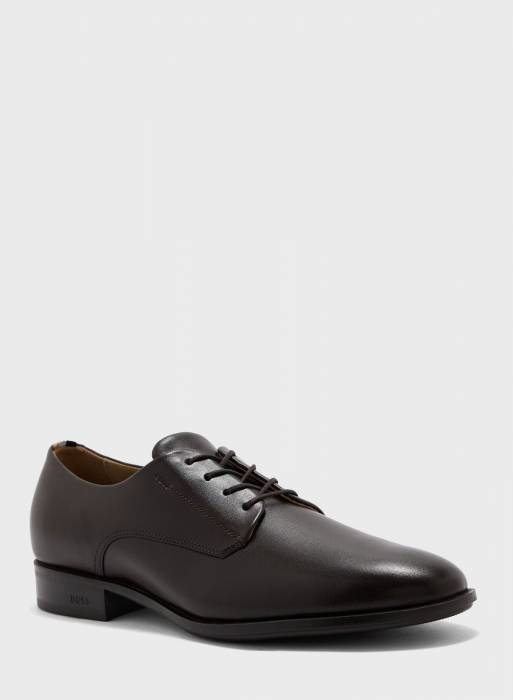 کفش رسمی مردانه باس قهوه ای مدل 0677