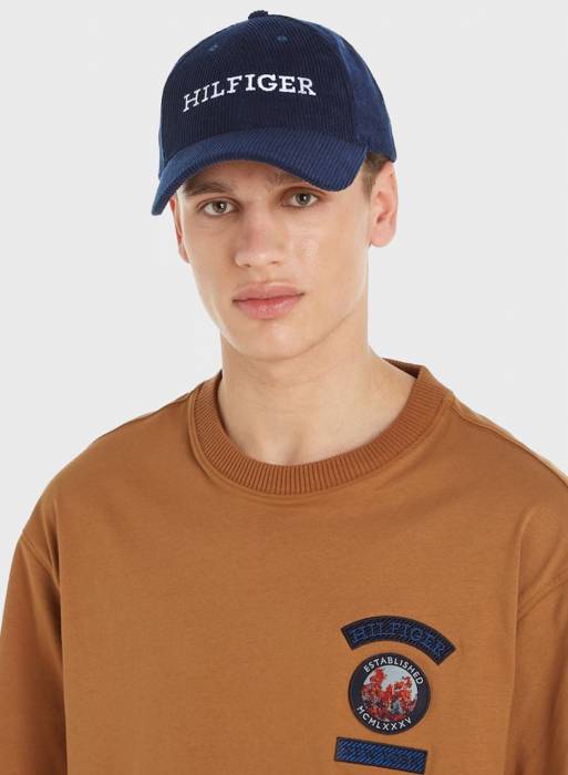 کلاه اسپرت مردانه تامی هیلفیگر آبی مدل 0751