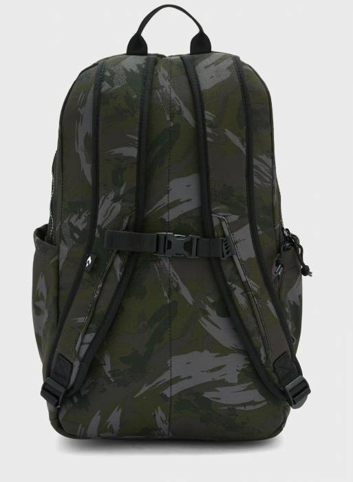کیف کوله پشتی مردانه کانورس سبز مدل 0773