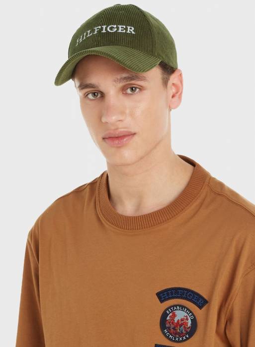 کلاه اسپرت مردانه تامی هیلفیگر سبز مدل 0826