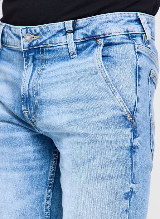 شلوار جین مردانه گس آبی مدل 1026