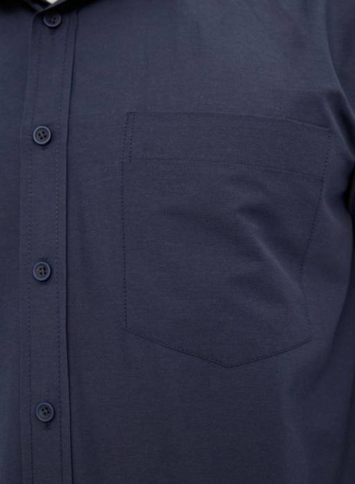 پیراهن مردانه ترندیول آبی مدل 1349