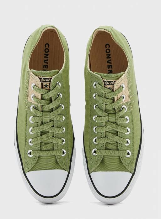 کفش اسپرت مردانه کانورس سبز مدل 2173