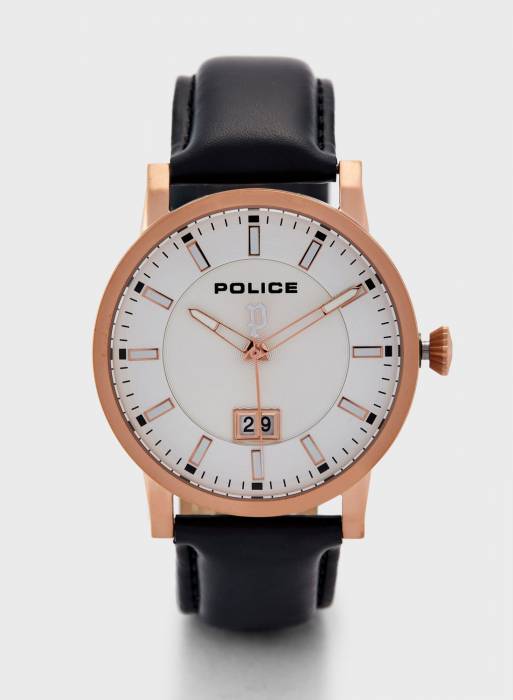 ساعت مردانه پلیس مشکی مدل 3751