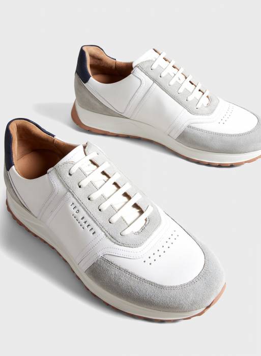 کفش اسپرت مردانه تدبیکر سفید مدل 3943