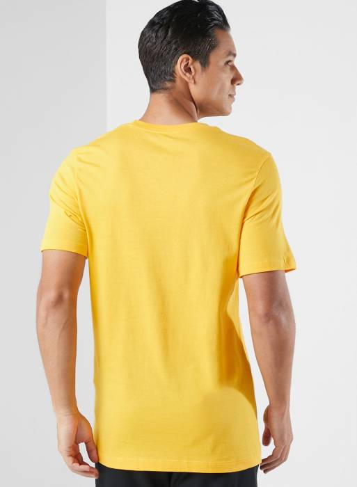 تیشرت مردانه نایک زرد مدل 4527