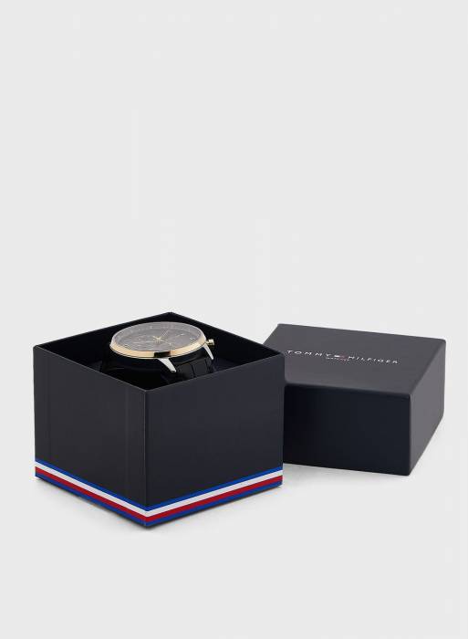 ساعت مردانه تامی هیلفیگر طلایی مشکی مدل 5197