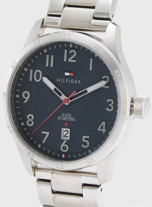 ساعت مردانه تامی هیلفیگر نقره ای مدل 5405