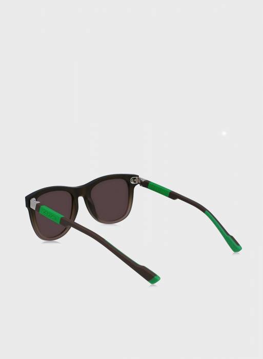 عینک آفتابی مردانه کلوین کلاین سبز قهوه ای مدل 5542