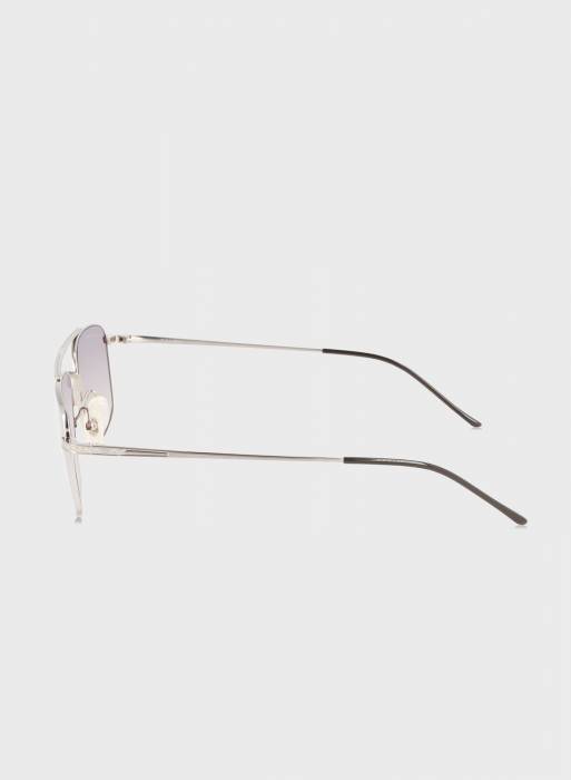 عینک آفتابی مردانه کلوین کلاین نقره ای مدل 5620
