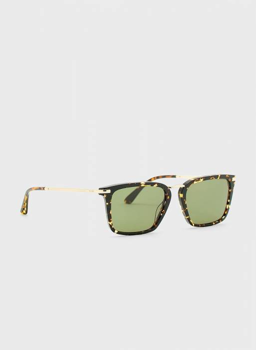 عینک آفتابی مردانه کلوین کلاین طلایی مدل 5948