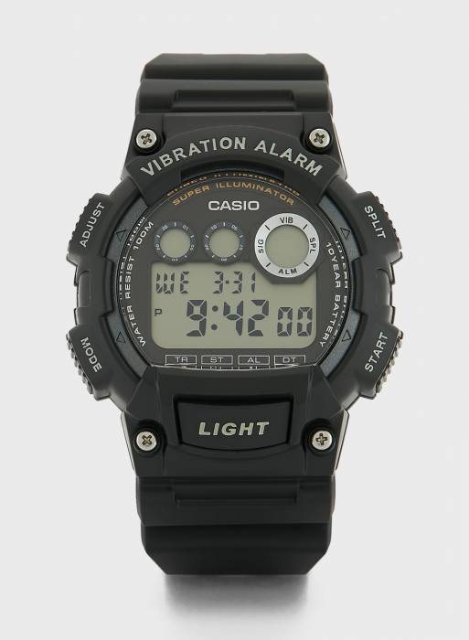 ساعت مردانه دیجیتال کاسیو مشکی مدل 5999