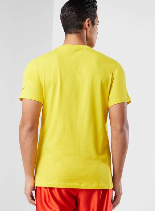 تیشرت مردانه نایک زرد مدل 6259