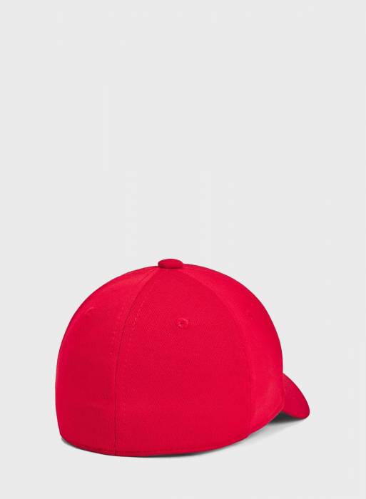 کلاه اسپرت ورزشی بچه گانه پسرانه آندر آرمور قرمز مدل 7910