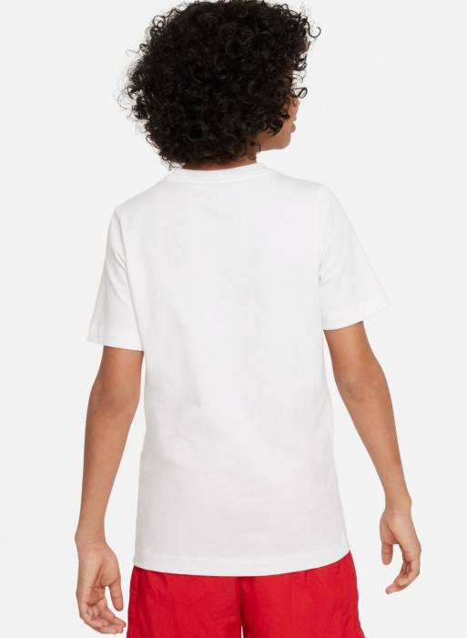 تیشرت شلوار ورزشی بچه گانه پسرانه نایک سفید مدل 9347