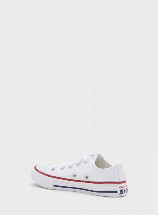 کفش اسپرت بچه گانه پسرانه کانورس سفید مدل 0047