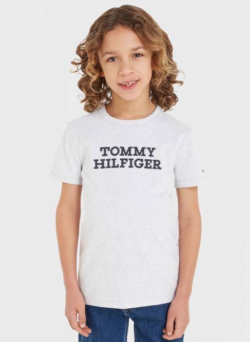 تیشرت شلوار بچه گانه پسرانه تامی هیلفیگر طوسی خاکستری مدل 0259