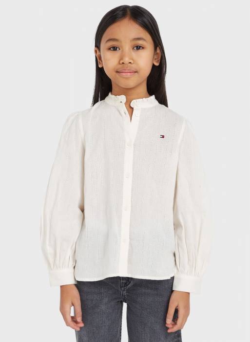 پیراهن بچه گانه دخترانه تامی هیلفیگر سفید مدل 3841