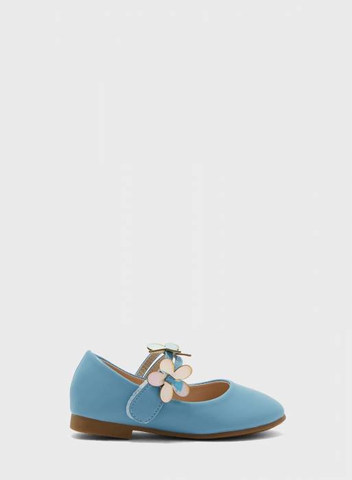کفش راحت اسپرت بچه گانه دخترانه آبی برند pinata