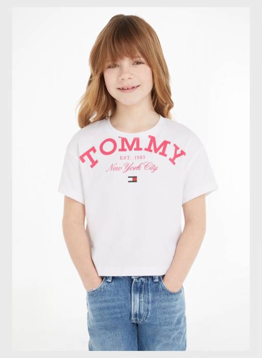 تیشرت شلوار بچه گانه دخترانه تامی هیلفیگر سفید مدل 8538