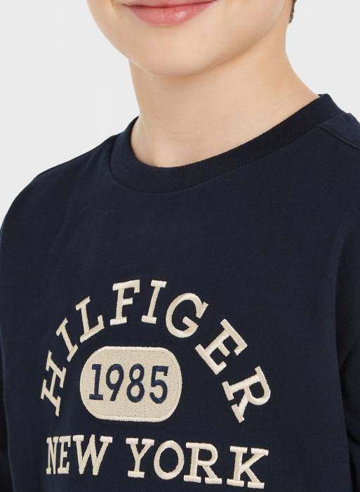 تیشرت شلوار بچه گانه پسرانه تامی هیلفیگر سرمه ای مدل 0327