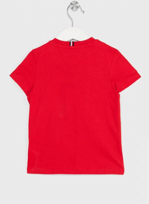 تیشرت شلوار بچه گانه پسرانه تامی هیلفیگر قرمز مدل 1013