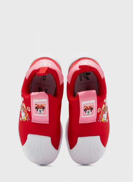 کفش اسپرت بچه گانه دخترانه آدیداس قرمز مدل 5828